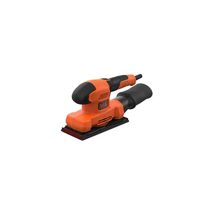 Black & Decker LIJADORA ORBITAL BEW220-QS para Lijado Cómodo en Superficies Verticales - 1