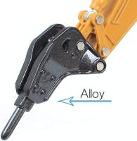 Modelo De Excavadora Huina 1:50 Juguete De Cargador Backhoe Para Niños Coleccionables Regalos De Navidad Vehículo De Metal Sin Batería - details 3