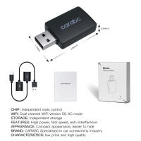 Adaptador Wireless CarPlay Mini 2024 Smart Box CarPlay Dongle Bluetooth WiFi Conexión Rápida Plug And Play Para OEM Wired CarPlay Coche - details 6