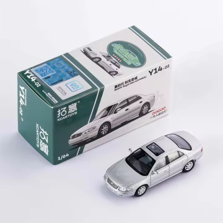 Xcartoys Modelo De Coche a Escala 1/64 Buick Series GL8 Gen.3 MPV Regal Gen.4 Vintage Diecast Metal Para Adultos Regalo Clásico Vehículo De Juguete - 1