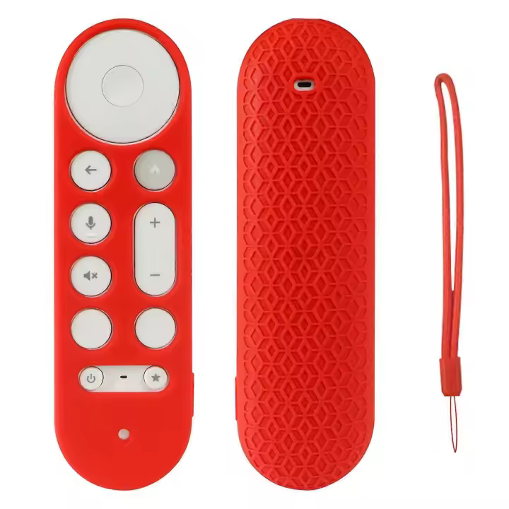 Type E For Google TV Streamer Voice Remote Silicone Case TV Accessories Remotentrol Protective - 1