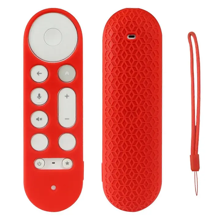 Type E For Google TV Streamer Voice Remote Silicone Case TV Accessories Remotentrol Protective - 1