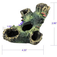 Adornos De Resina Para Acuario Cueva De Barril Artificial Decoraciones Para Tanque De Peces Accesorios De Paisajismo Para Decoración De Fondo - details 8