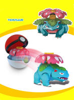 Figuras De Acción Pokemon Estilo Deformado 12 Diseños Incluyen Pikachu Eevee Mewtwo Greninja Pokeball Juguetes Para Niños Regalos - details 3