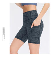 Pantalones cortos de Yoga para mujer, pantalones de camuflaje, cintura alta, ajustados, para gimnasio, Fitness, correr, mallas deportivas, medias de secado rápido S M L XL 2XL - details 18