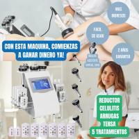 Máquina de Cavitación Ultrasónica 6 en 1 para Adelgazamiento Dispositivo Láser de RF Radiofrecuencia de Vacío de 40K Vacuum 8 paneles Laser Lipolisis Lipolaser Moldeador Corporal para uso Profesional y Doméstico Mistik Beauty Madrid - details 0