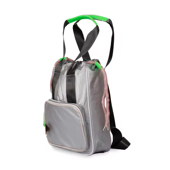 Gioseppo Bolso Plata de Nylon con Doble Asa para Mujer - 1