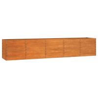 vidaXL Arriate oxidado de acero corten Dimensiones 100 x 40 x 45 cm,  100 x 40 x 77 cm,  160 x 40 x 45 cm y mas - details 9