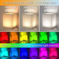 Lámpara De Pared LED Recargable Con Control Remoto Y Luz Nocturna Para Iluminación Interior Ajustable Para Dormitorio Sala De Estar Pasillo Decoración De Hogar - details 5