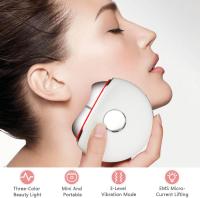 Masajeador eléctrico de raspado, herramienta de modelado facial EMS, luz azul, púrpura y roja, herramienta de raspado facial de calor y frío, masajeador facial reafirmante, lifting y antiarrugas. - details 3