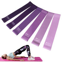 6 Pcs Banda De Resistencia Para Crossfit Ejercicio De Fitness Elasticidad Mínima En Casa Gimnasio Yoga Equipo De Fortalecimiento Muscular - details 8