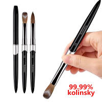 Cepillo De Uñas Kolinsky Sable 1PC Para Gel UV Acrílico Dibujo De Uñas Pincel Para Polvo Líquido Y Carving Pen DIY - details 12