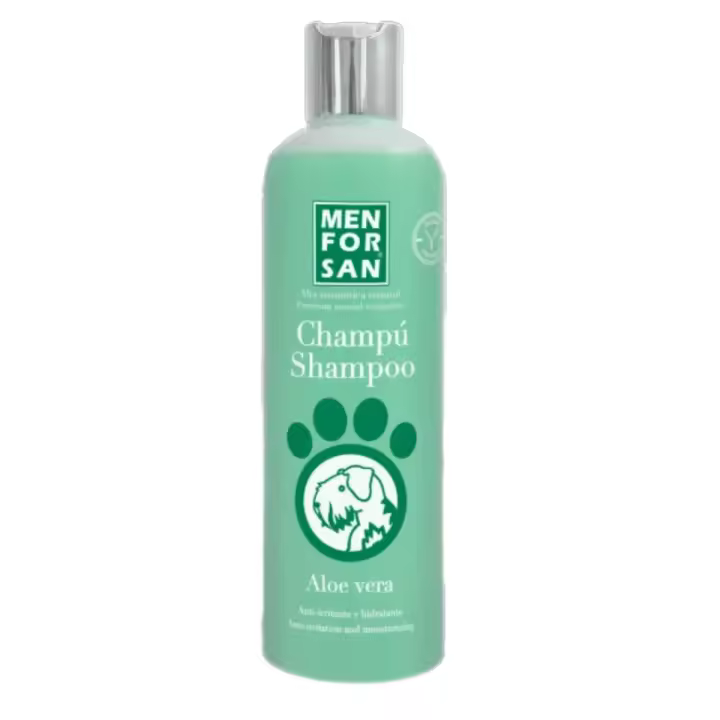 Champú Perros Menforsan con Aloe Vera 300ml | Cuida y protege piel y pelo - 1