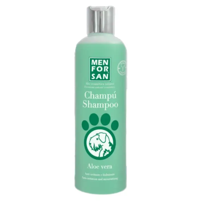 Champú Perros Menforsan con Aloe Vera 300ml | Cuida y protege piel y pelo - 1