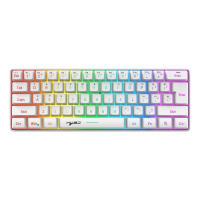 L500 Wired/Wireless Gaming Keyboard 61 Keys With Dynamic RGB Backlight For PC Laptop Gamer - details 22