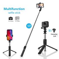 Palo para Selfie y trípode, Trípode para Smartphone y camara de accion, con Mando a Distancia Bluetooth, con Tornillo de 1/4 de Pulgada para Camara,Palo para Selfie Trípode Ajustable de 19.2-100 cm, Soporte Giratorio de 360° para movil. - details 2