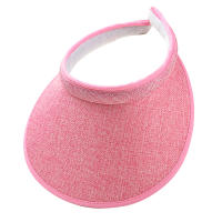 Sombrero De Verano Moda Para Mujer Ajustable Con Visera Protección Solar Para Playa Y Exterior Estilo Casual Color Sólido - details 2