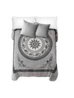 MIRAMAX-Manta de Cama Grande 220x240 cm 2 kg | Estampados Variados | Manta Suave, Cálida y Decorativa para Dormitorio, Sofá y Hogar - details 4