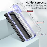 Funda De Lujo 3-en-1 Transparente HD Para MOTO EDGE 40 EDGE 40PRO EDGE 40NEO MOTOROLA G84 5G Antigolpes 360° Resistente a Arañazos Y Polvo Con Carcasa De Bumper Lavable Y Anti-Reflectante - details 5