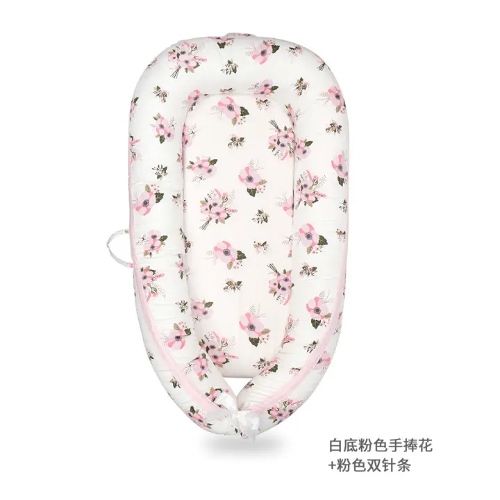 Cuna Portátil LUKE LULU With Cama Media Plegable Biónica Cojín De Sueño Para Bebe Material De Algodón Adecuado Para 0-6m Hasta 4-6años Cuatro Estaciones - 1