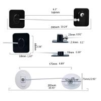 Cable De Seguridad Para Niños 1pc Bloqueo De Puerta De Nevera Y Ventanas Protección Infantil Ante Acceso No Deseado Marca EnName_Null Origen China - details 3