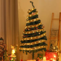 Cadena De Luces LED Con Corbata De Navidad 2025 Decoración De Árbol De Navidad Y Bodas Brillante Para Dormitorio Y Fiestas De Año Nuevo - details 8