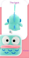 Muñeco De Peluche Sanrio Hangyodon Colgante Pequeño Dolly De Dibujos Animados Sayuri Suave Genuino Regalo De Cumpleaños Para Niños Y Niñas - details 14