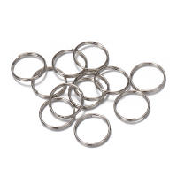 50pcs Conector De Llavero Para Fabricación De Llaveros DIY Hallazgos Metálicos De Plata De Titanio Para Toda La Vida - details 9