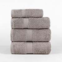 Tramas+ Juego de 4 Toallas Premium 700gr | 100% Algodón | Secado Rápido y Absorbente - details 2