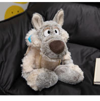 Muñeco De Peluche Navideño Lobo En Ropa De Oveja Suave Almohada De Animales Para Decoración Regalo De Cumpleaños Para Niños - details 10