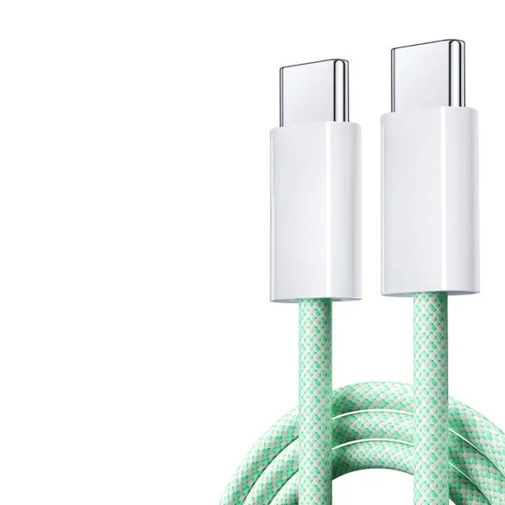 Cable De Carga Rápida 60W PD USB C a Tipo C Para iPhone 15 pro Max Samsung S24 S23 S22 Xiaomi iPad Cordón De Datos Compatible Con Samsung Y Xiaomi - 1