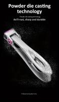 Tijeras De Uñas De Acero Inoxidable De Alta Calidad Tamaño Doble Para Manicura Cortador De Uñas Del Pulgar Y Del Dedo Grande Herramientas Resistentes Para Uñas Gruesas - details 2