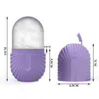 Rodillo De Hielo Para El Rostro De Silicona Molde De Hielo Para El Rostro Herramienta De Cuidado De La Piel Reducción De Enrojecimiento Y Picoresco Tratamiento Post-Exfoliación - details 4