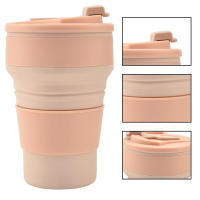Bote De Viaje Plegable De Silicona Reutilizable 500ml Copa Plegable Para Acampar Al Aire Libre Recursos Naturales Ecológicos - details 2