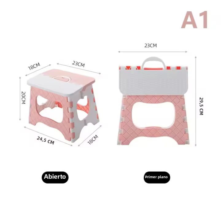 Nueva Silla Plegable Portátil 2024 Para Exteriores Y Pesca Sillín Grueso De Plástico Adecuada Para Actividades Al Aire Libre - 1