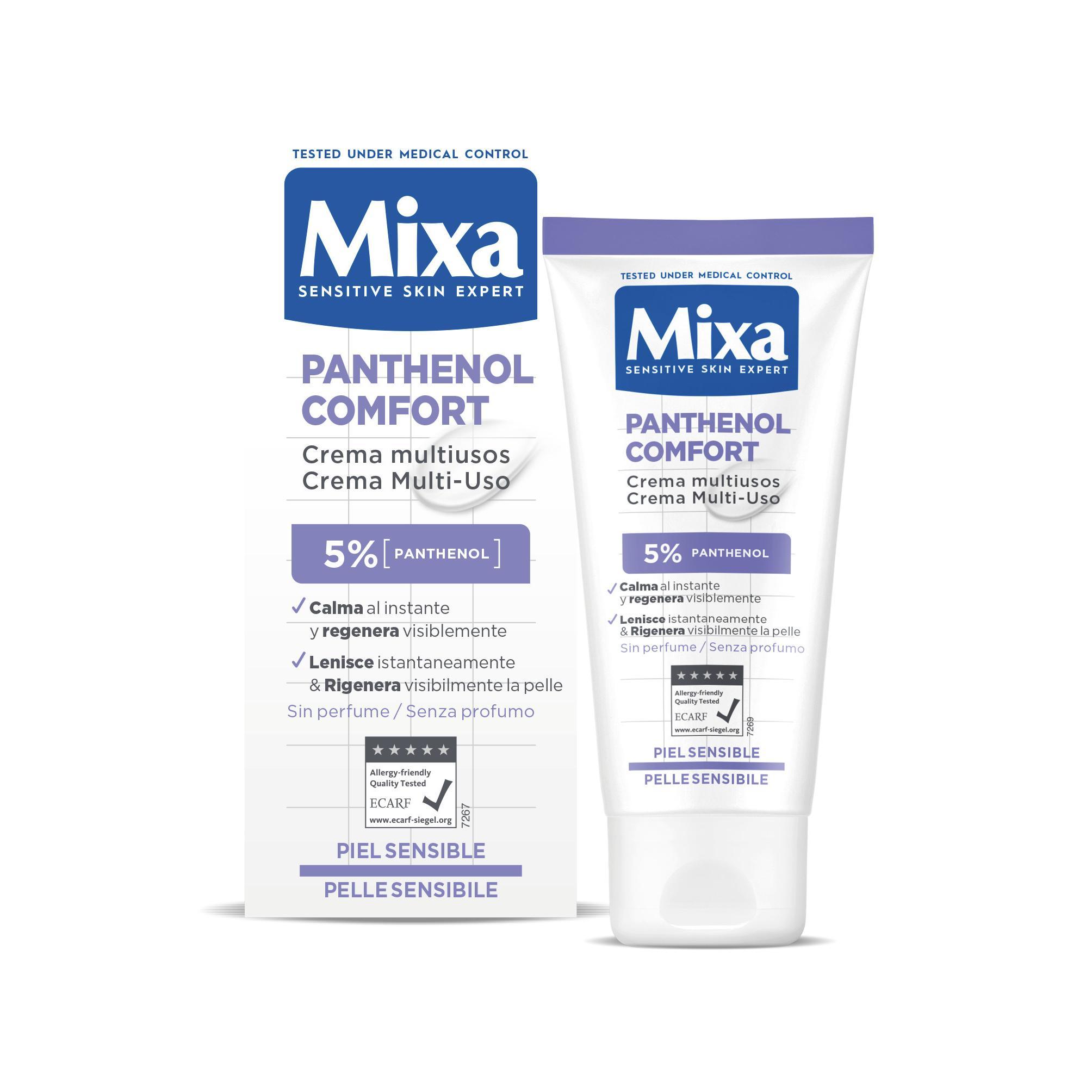 MIXA | Crema y/o Loción Corporal Panthenol Comfort para piel sensible