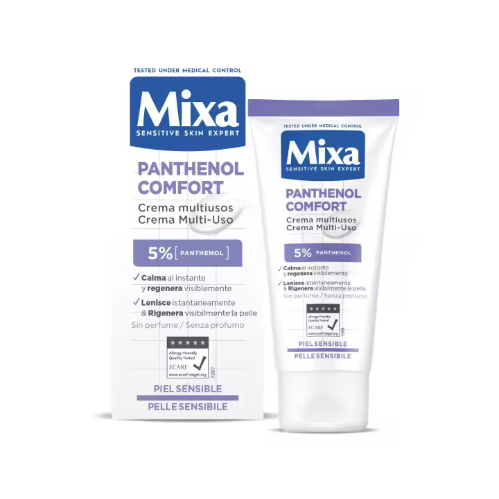 MIXA | Crema y/o Loción Corporal Panthenol Comfort para piel sensible - 1
