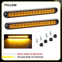 Barra De Luz Para Coche 15LEDs Universal Para Automóvil Camión SUV RV Luz De Freno Señal Lateral Indicador De Giro Advertencia Luz Trasera 12V 24V - details 4