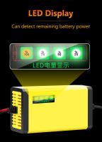 Cargador De Batería Para Coche 12V 2A Reparación Pulsada 220V Para Baterías Húmedas Y Secas De Ácido Lead Con Pantalla LED Para Motocicletas Y Camiones - details 4