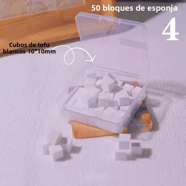 50Pcs Herramientas De Arte De Uñas Con Esponja Para Gradiente De Esmalte De Gel Linterna De Polvo De Brillo Y Pincel De Puntos Accesorios De Manicura - 1