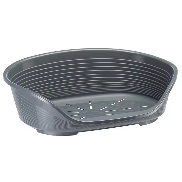 ferplast cama siesta deluxe 8 dark grey - 1