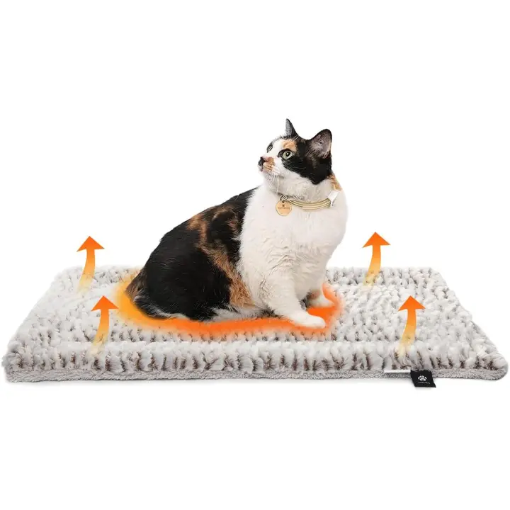 Manta Térmica para Gatos Manta autocococalentable para Gatos y Perros Cama Thermal sin Electricidad y baterías de Calor Lavable 70x46 cm - 1