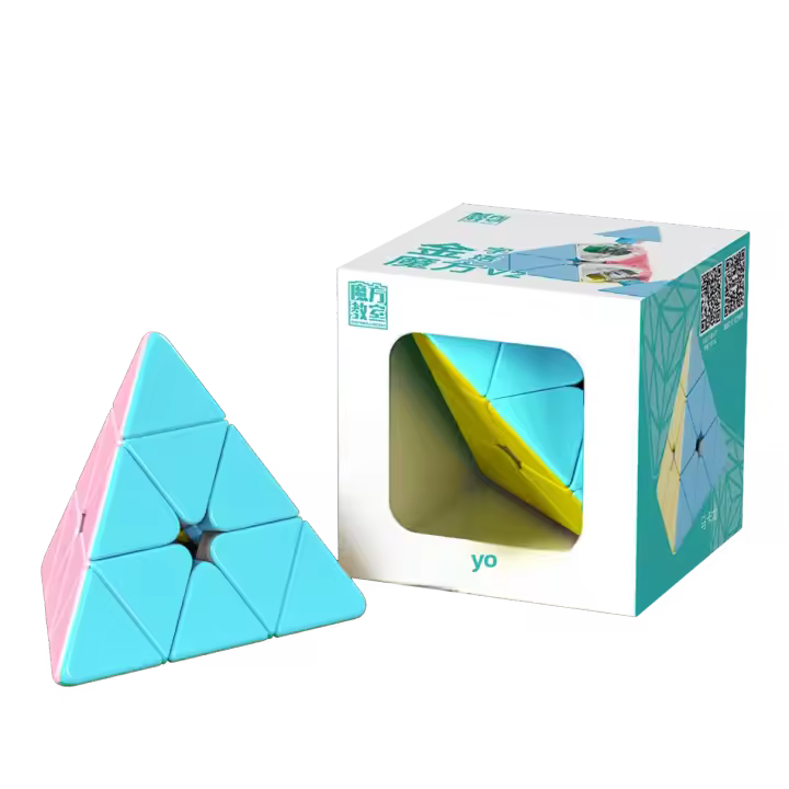 Picube MoYu Meilong Pyraminx V2 3x3x3 Cubo De La Pyramide Magia MoFangJiaoShi Con Pegatinas Puzzle Cubo Regalo Macaron - 1