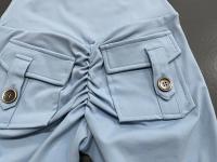 Shorts Deportivos De Cintura Alta Para Mujer Con Bolsillos Para Yoga Running Entrenamiento Danza Elevación De Caderas Ropa Deportiva - details 24