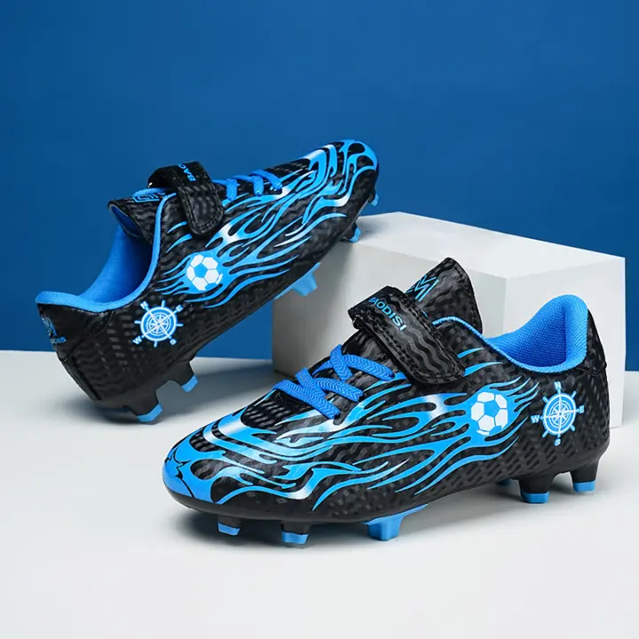 Zapatos De Fútbol Para Niños Antideslizantes Ultraligeros Calidad Superior Zapatillas De Fútbol Para Entrenamiento En Pradera Exterior Talla 2024 - 1