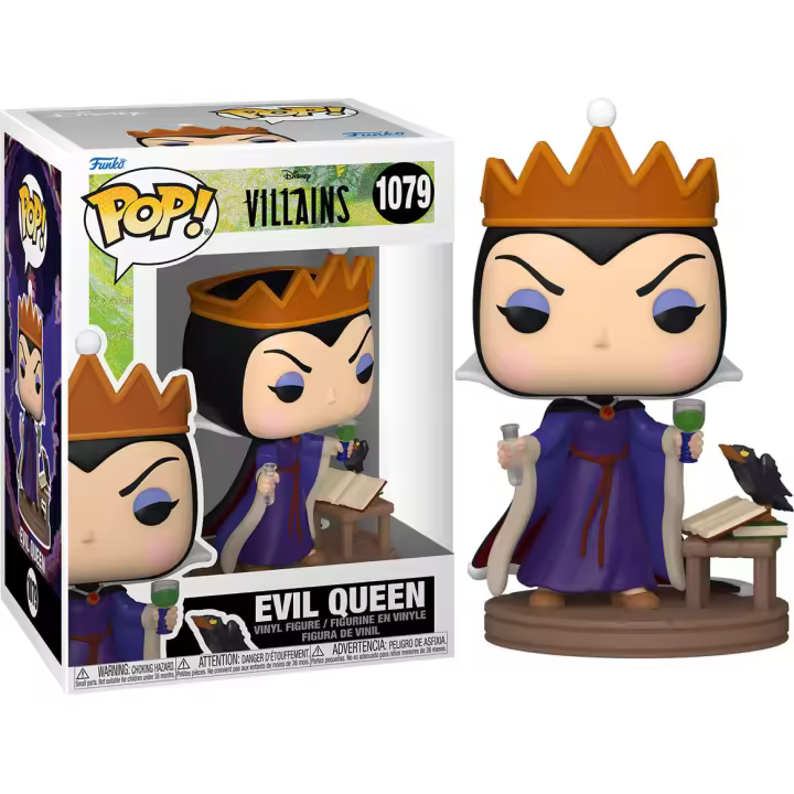 Figura Pop Disney Villains Queen Grimhilde-Figura de Vinilo Coleccionable - Idea de Regalo- Mercancia Oficial - Juguetes para Niños y Adultos - Movies Fans - Muñeco para Coleccionistas y Exposición - 1