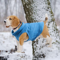 Chaqueta De Fleece Para Perros Pequeños Y Medianos Invierno Exterior Ropa Para Perro Y Gato Con Anillo De Tiraje Adecuada Para French Bulldog Y Puppies - details 4