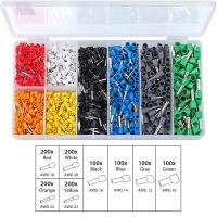 Kit De Conectores De Cable Acrílicos a Cobre Acrílicos Para Cable Eléctrico 2120 PCS Terminales De Púa Acrílicas 22AWG-5AWG Con Caja - details 5