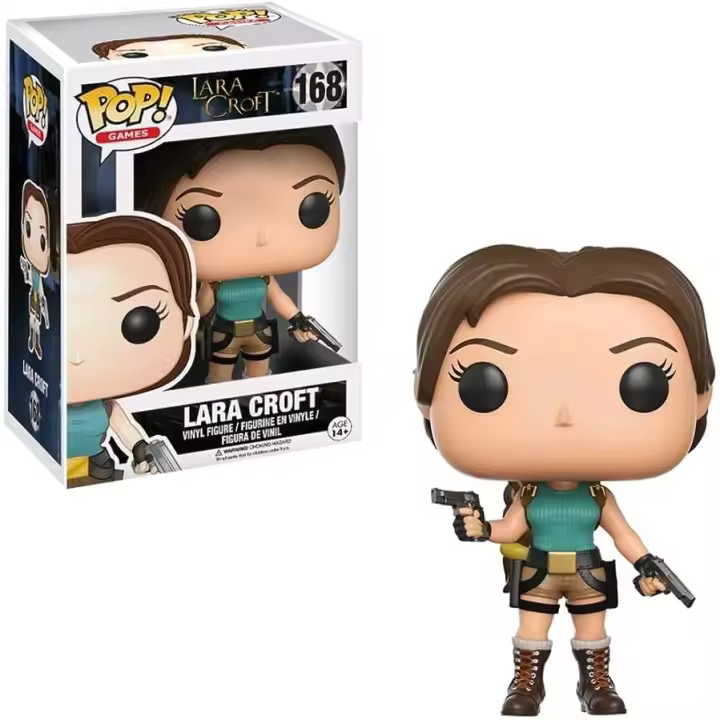 Lara Croft Tomb Raider Game POP! Games #168 Vinyl Figure Funko - 1