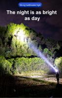 Linterna Frontal LED De Alta Potencia Con Función Sense Recargable Por USB Spot Light Fuerte Para Pesca Camping Excursionismo Y Uso Diario - details 10